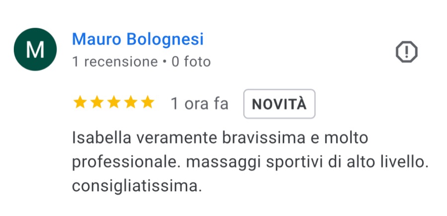 Recensione Google Mauro Bolognesi